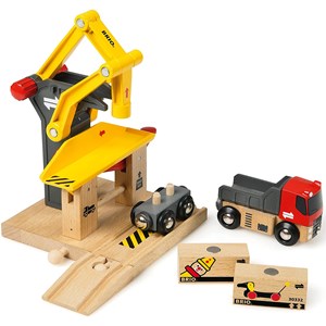 Grue de chargement de marchandises