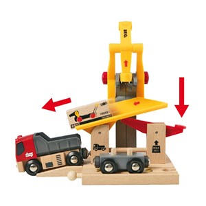 Grue de chargement de marchandises