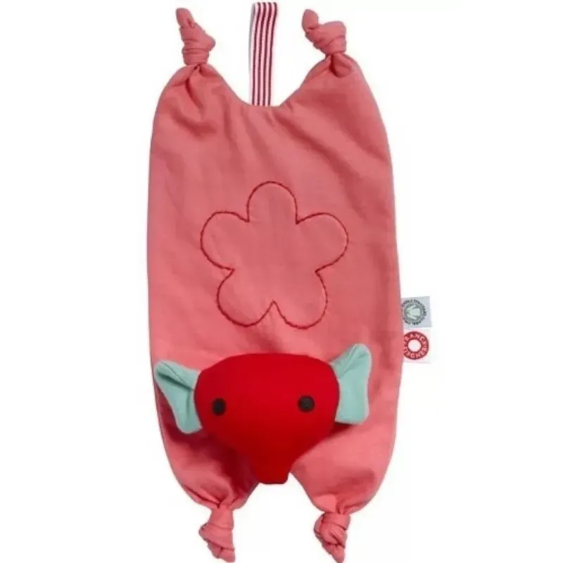 Gitte pink - l'éléphant doudou (Franck Et Fischer) - Couverture