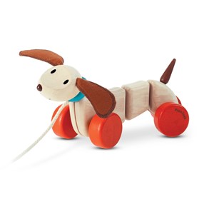 Teck le petit chien à tirer