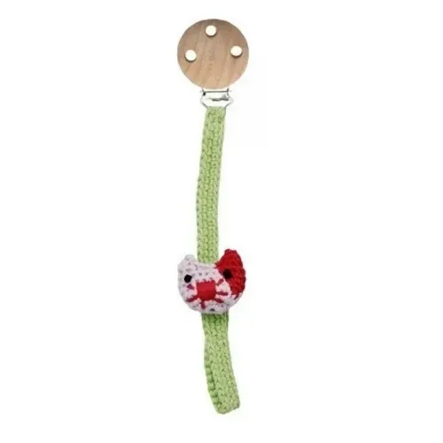 Franck Et Fischer - Attache tétine crochet chat