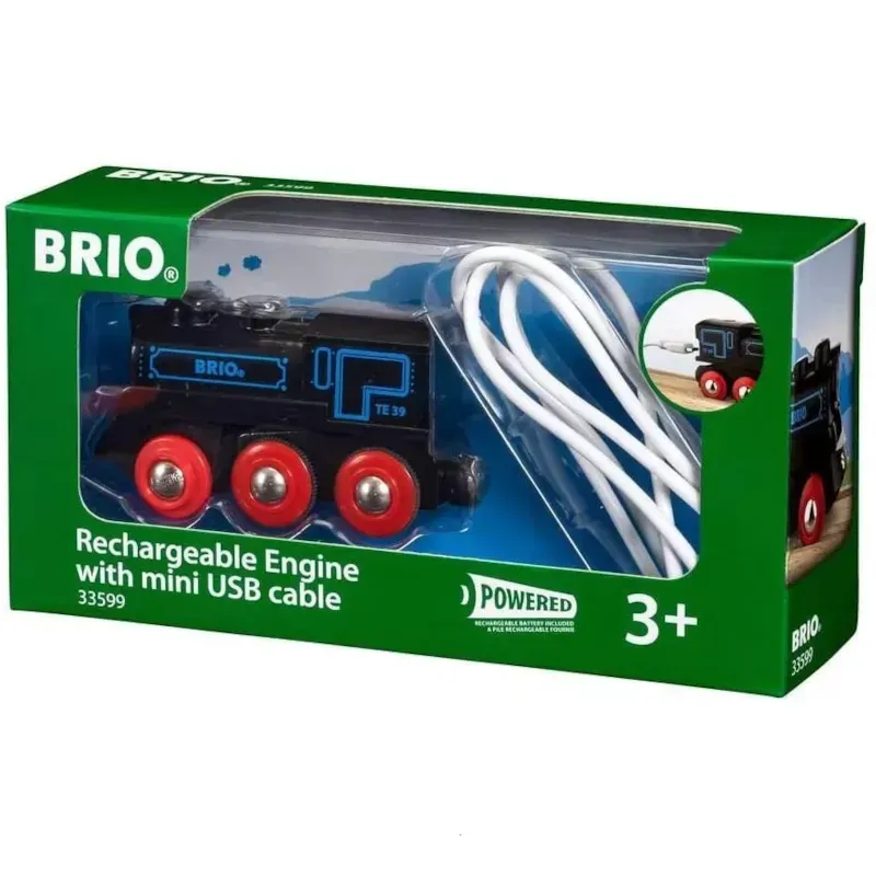 Locomotive rechargeable avec mini câble