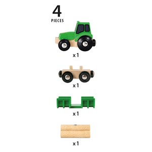 Tracteur et remorque