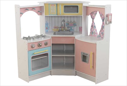 Cuisine d'angle pastel enfant kidkraft