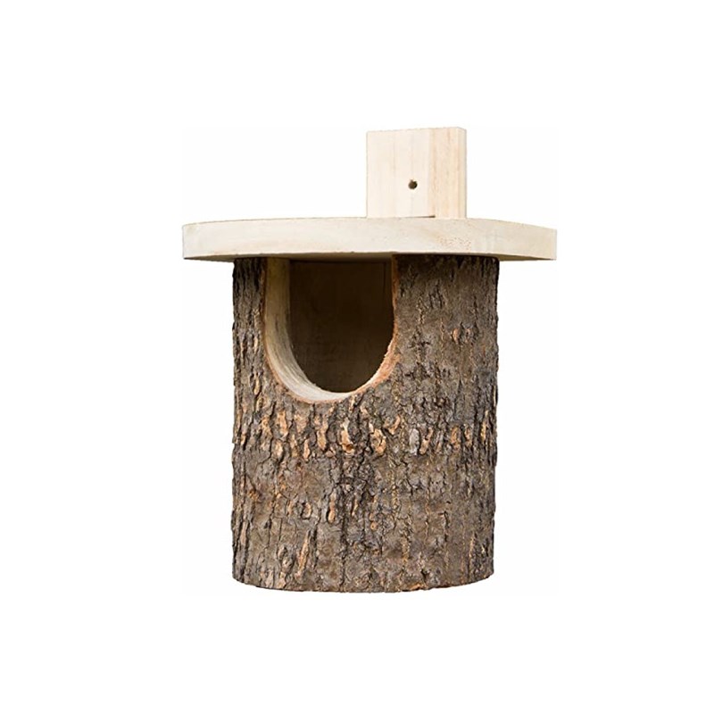 Wildlife - Nichoir en bouleau semi ouvert