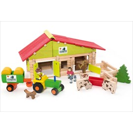 Ferme jouet en bois jeujura