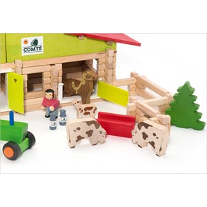 Ferme jouet en bois jeujura