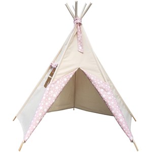 Tipi enfant étoile rose abitare kids