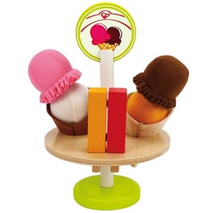Ice cream treats by hape set de cornets