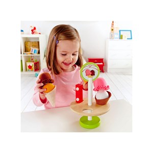 Ice cream treats by hape set de cornets