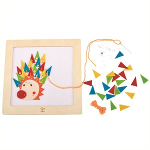 Happy hedgehog embroidery kit by hape ki