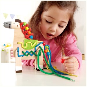 Lacing pony by hape poney à lacer en boi