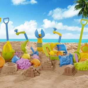 Jeu de sable enfant orange cat walk hape