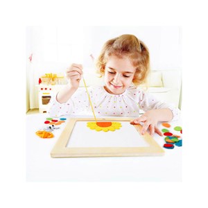 Jeux creatif enfant broderie kit peacock
