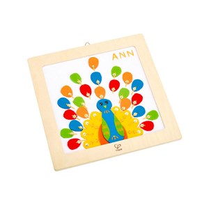 Jeux creatif enfant broderie kit peacock