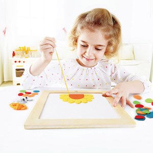 Jeux creatif enfant broderie kit peacock
