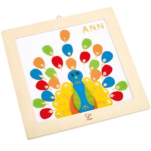 Jeux creatif enfant broderie kit peacock