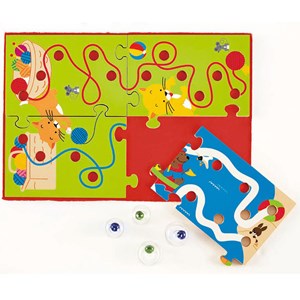 Jeu éducatifs enfant scrible maze hape
