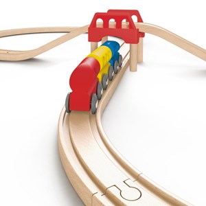 Jeu enfant circuit de train set figure e