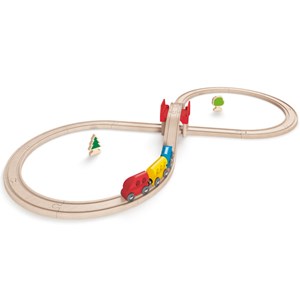 Jeu enfant circuit de train set figure e