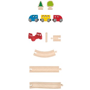 Jeu enfant circuit de train set figure e