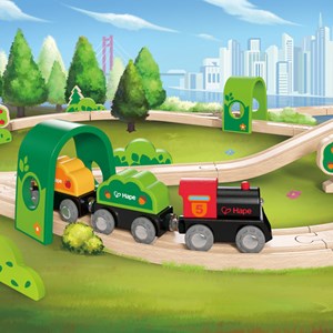 Jeu enfant circuit de train set forest r