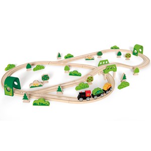 Jeu enfant circuit de train set forest r