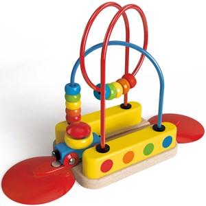 Jeu enfant circuit de train bead maze ra