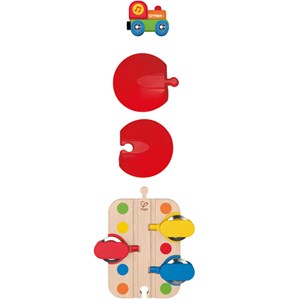 Jeu enfant circuit de train tambourine h