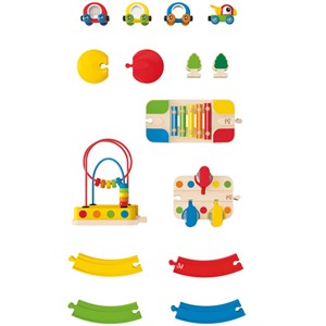 Jeu enfant circuit de train set sights &