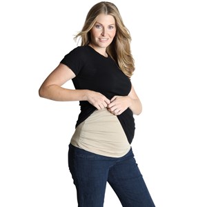 Bandeau de grossesse anti-ondes beige