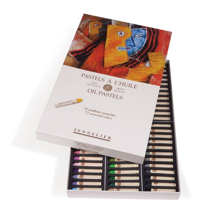 Boite 72 pastels à l'huile sennelier Nature & Découvertes