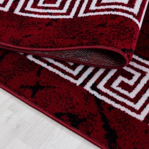 Tapis salon 80x300 rouge