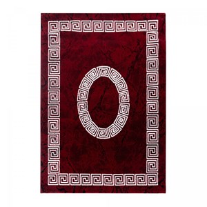 Tapis salon 200x290 rouge