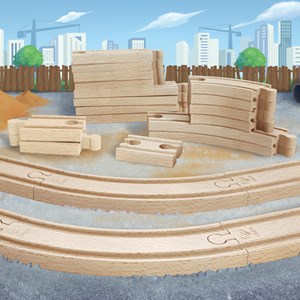 Jeu enfant circuit de train pack extensi