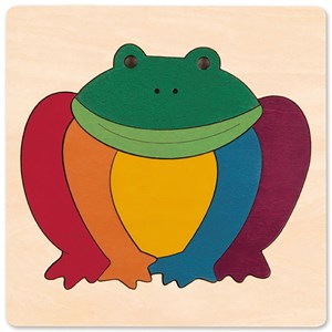 Puzzle enfant encastrement arc en ciel h