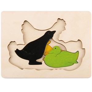 Puzzle enfant encastrement hape ferme