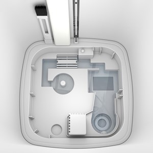 Eva blanc, humidificateur ultrasonique