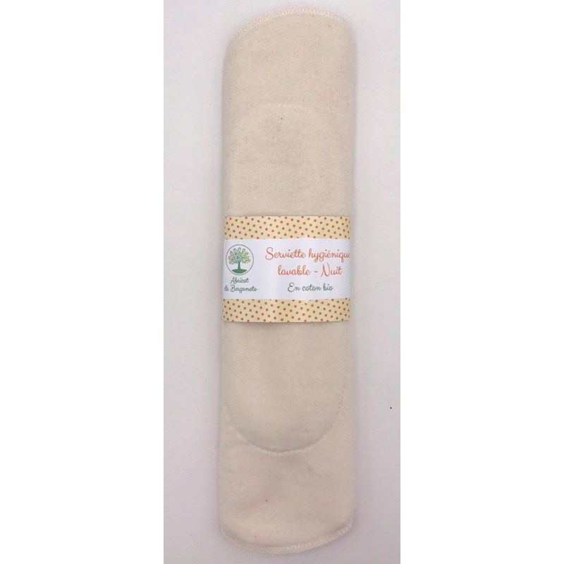 Serviette lavable (nuit)