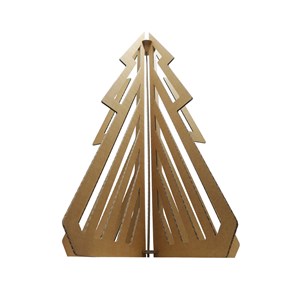Sapin de noel en carton prévert
