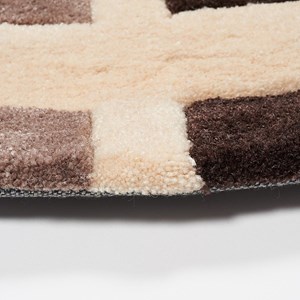 Tapis rond 150x150 rond multicolore