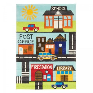 Tapis enfant 120x180 multicolore