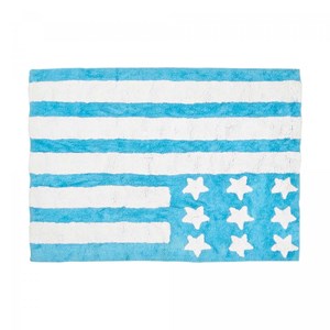 Tapis enfant 124x167 bleu