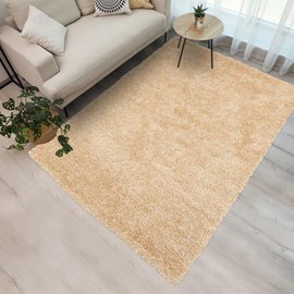 Tapis shaggy 160x230 beige