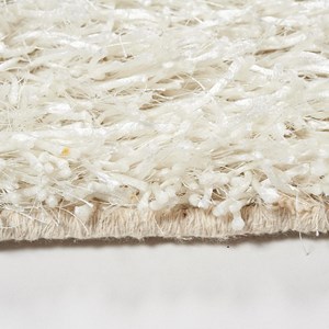 Tapis shaggy 160x240 blanc