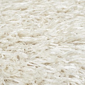 Tapis shaggy 160x240 blanc