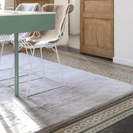 Tapis shaggy 120x160 gris