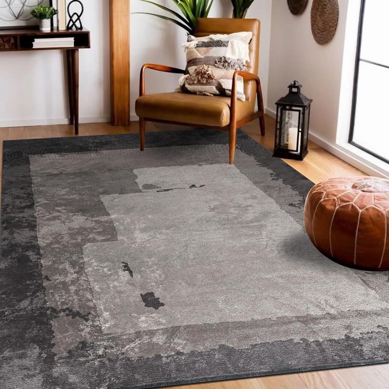 Un Amour de Tapis - Tapis kilim 160x230 gris