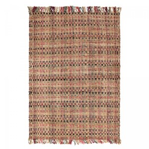 Tapis jute 160x230 multicolore