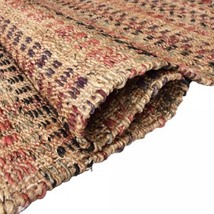 Tapis jute 160x230 multicolore